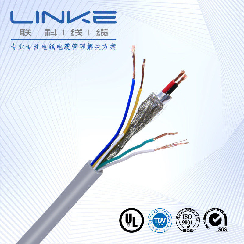 UL fil câble de cuivre en PVC haute tension pour l'installation d'équipement projet personnalisation câble d'alimentation blindé