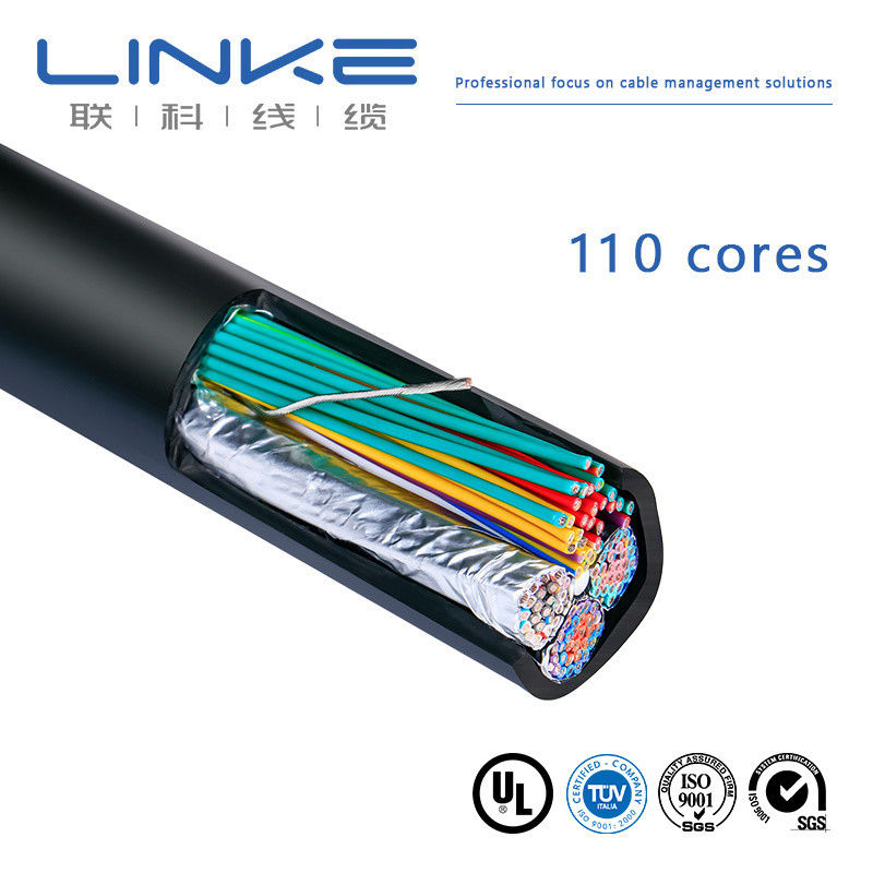UL2464 110 Cable électrique à noyau avec conducteur de cuivre en conserve et thermoplastique sans halogène pour équipement électronique