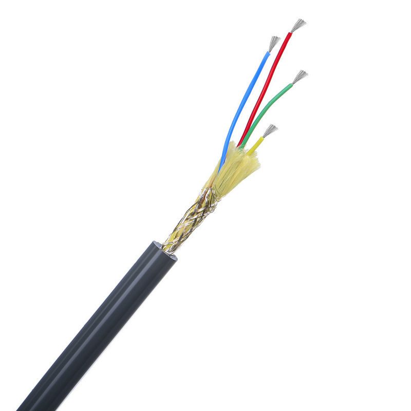 J 2X24 AWG Fiber Insulation Fiber Mesh Thermocouple Cable High Voltage Cable Full Payment