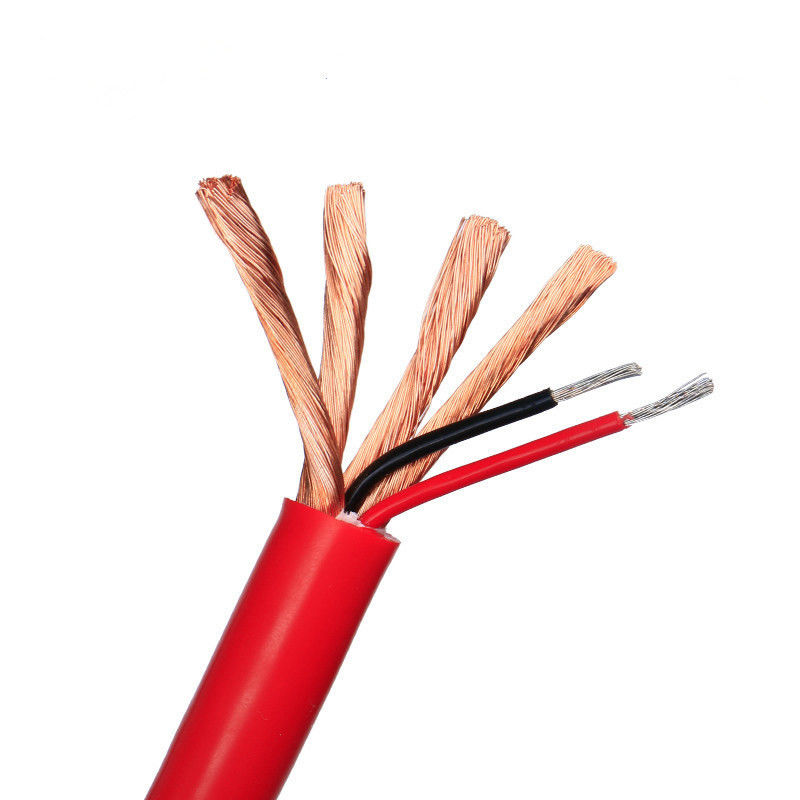 Personnalisation 4 noyau résistant au feu XLPE isolant retardant de flamme câble d'alimentation en gaine
