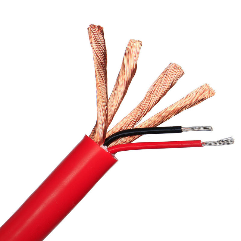 Personnalisation 4 noyau résistant au feu XLPE isolant retardant de flamme câble d'alimentation en gaine