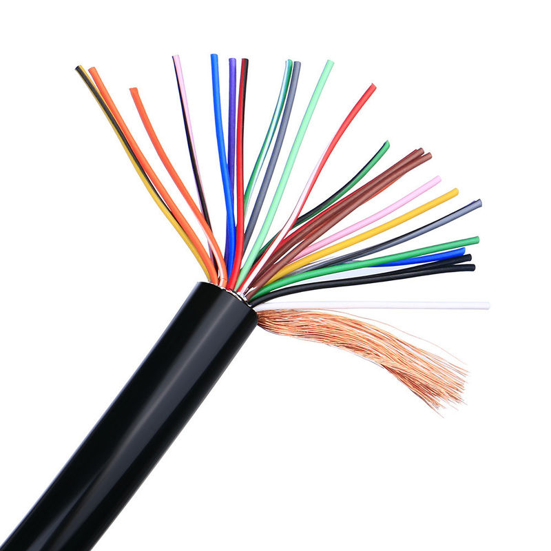 Cable électrique en cuivre nu à noyau unique industriel flexible avec isolation en PVC