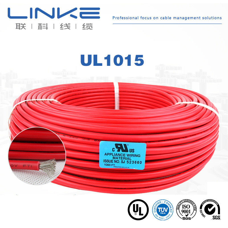 1-30AWG Cable de commande en PVC en cuivre en conserve UL1015 XLPE pour un contrôle durable