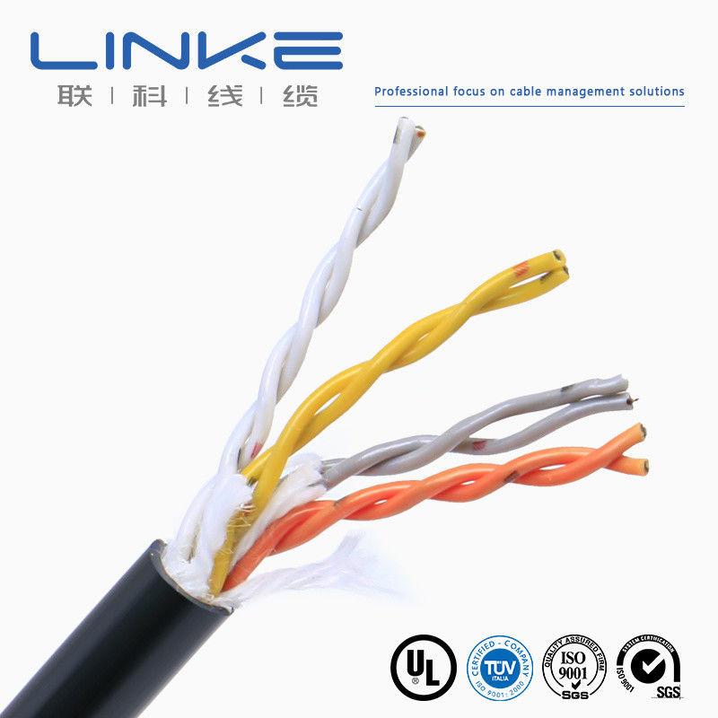 Câble servo blindé à paire torsadée gainée PVC 4p*22AWG avec cuivre étamé pour applications sous-marines
