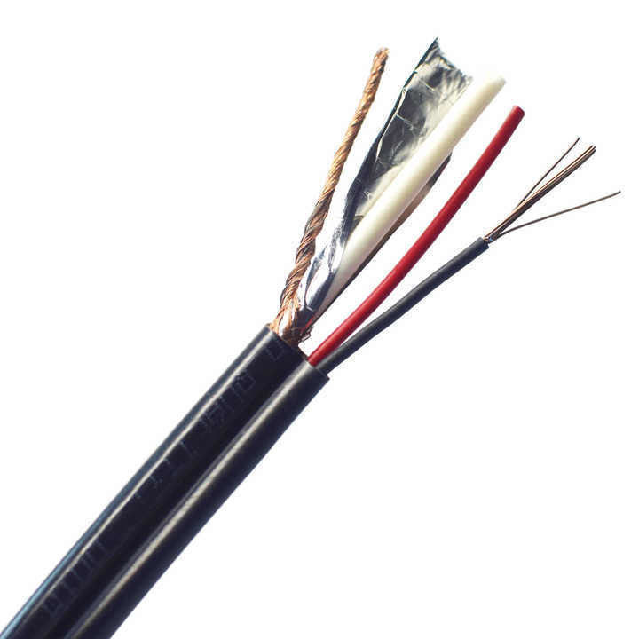 UL1007 30 AWG Black Power PVC Conducteur de cuivre