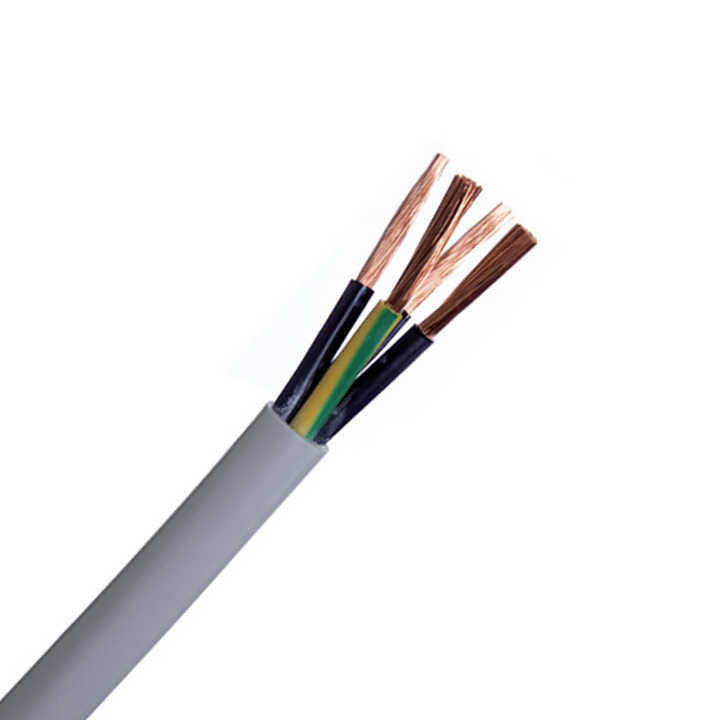 Cable de commande électrique à haute flexibilité de 300 V, résistant au feu à plusieurs noyaux, câble de commande d'automatisation industrielle