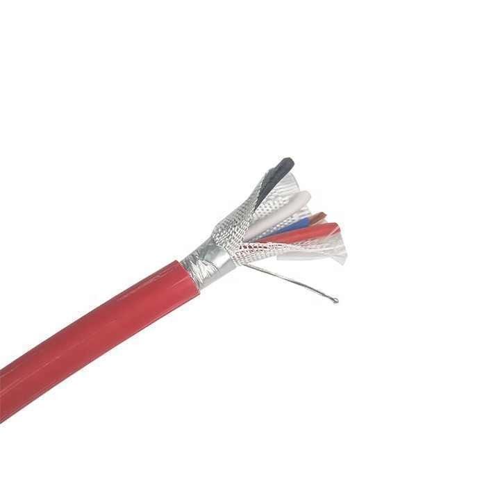Cable de commande électrique à haute flexibilité de 300 V, résistant au feu à plusieurs noyaux, câble de commande d'automatisation industrielle