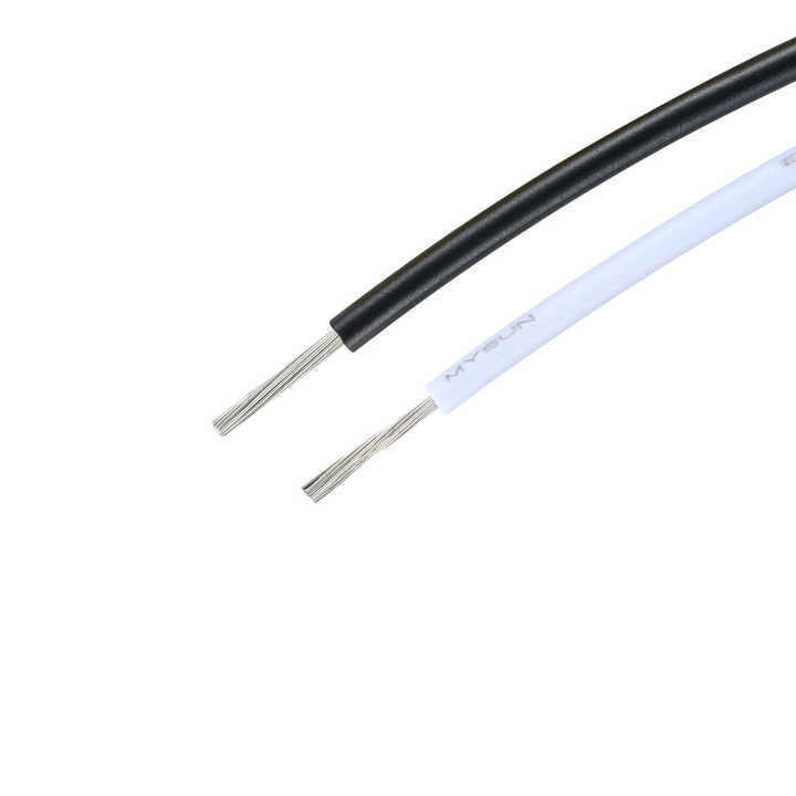 Fil automobile isolé XLPE multiconducteur 18 AWG 20 AWG avec cuivre étamé pour applications par faisceau d'électrons