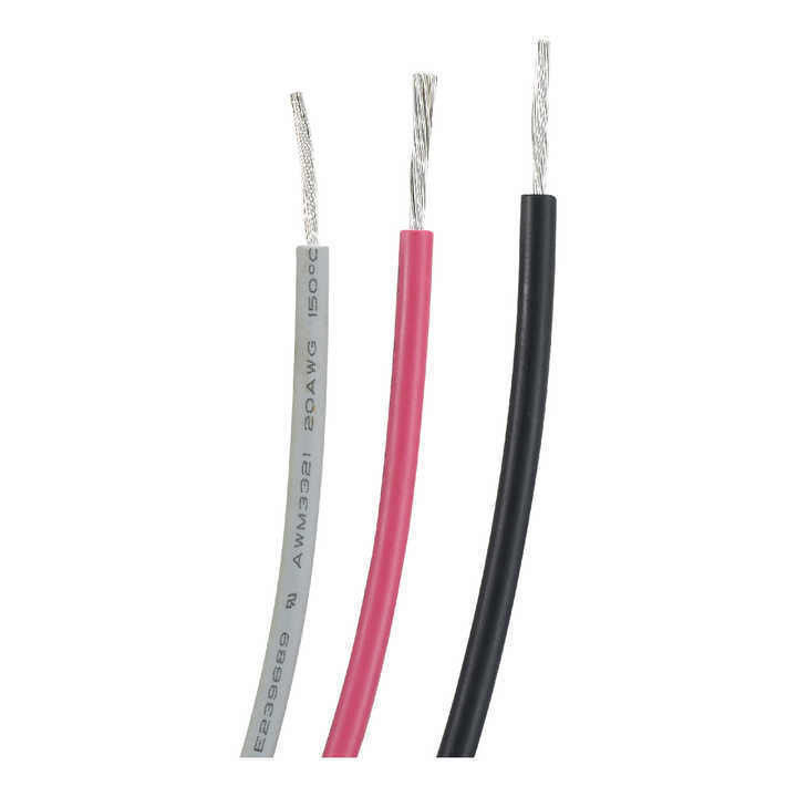 Fil automobile isolé XLPE multiconducteur 18 AWG 20 AWG avec cuivre étamé pour applications par faisceau d'électrons