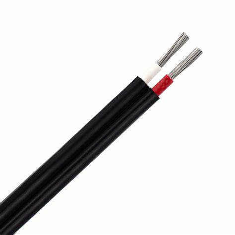 Cable photovoltaïque personnalisé de 2,5 mm Cable d'alimentation du panneau solaire en courant continu avec conducteur de cuivre en conserve