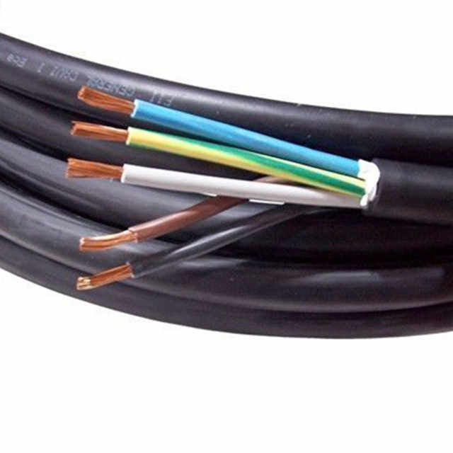 Câble flexible isolé en PVC à 4 conducteurs 3*6+1*4 pour équipements électriques domestiques et industriels