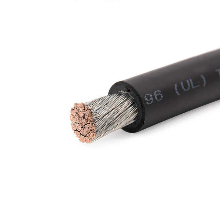 UL3135 Cable de silicone résistant aux températures élevées à tension nominale de 600 V et à conducteur de cuivre en ferraille flexible