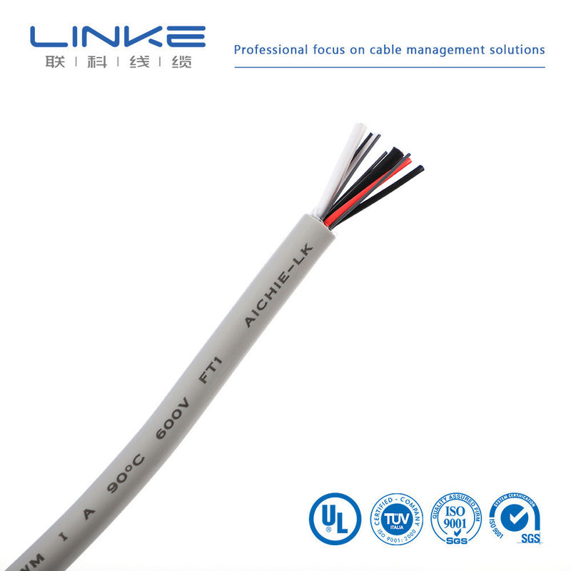 Cable d'alimentation UL 2587 fil de cuivre FEP isolant résistant aux UV pour appareil informatique
