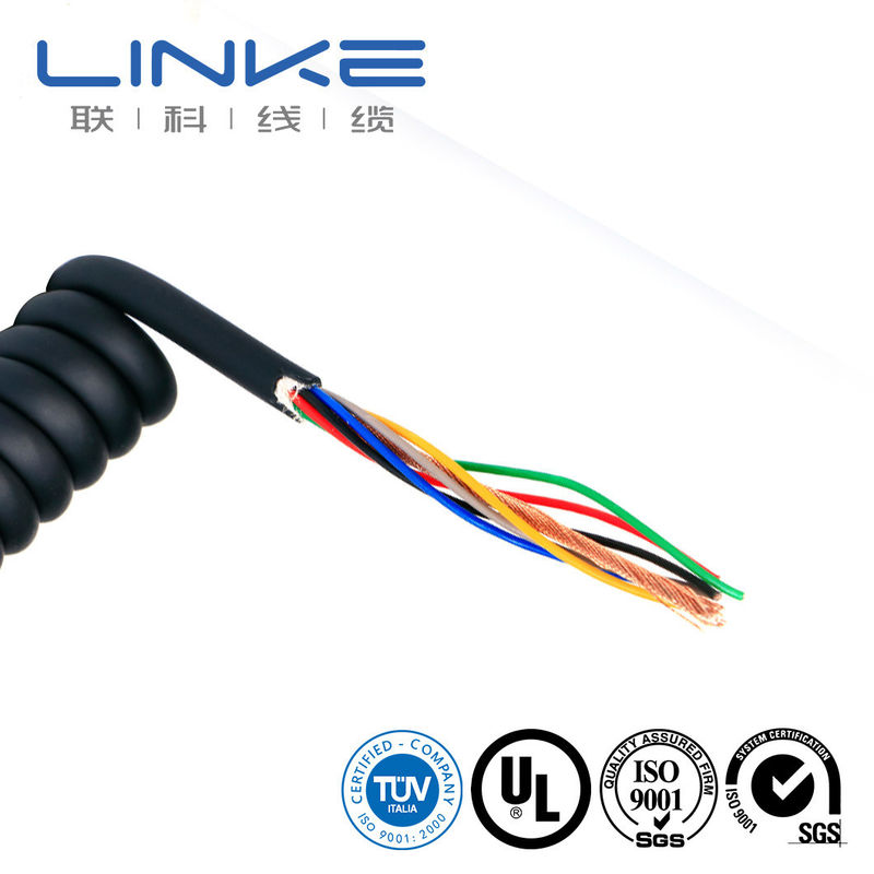 Cable d'alimentation de la remorque à ressort pour véhicule à roues à roues XLPE pour système de freinage lourd, câblage d'équipements médicaux