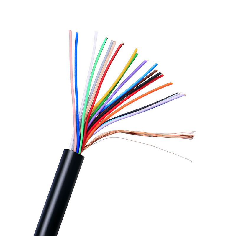 Câble de contrôle multiconducteurs blindé 26AWG 28AWG 4 conducteurs cuivre gaine PVC câble de signal