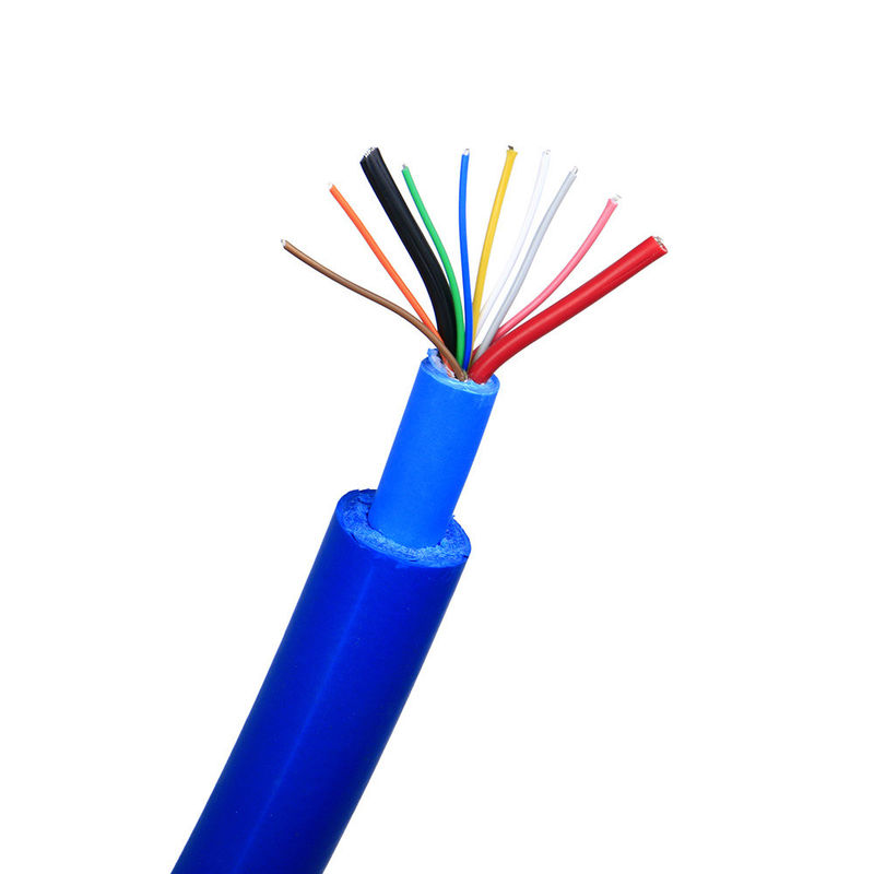 Cable de signal à huit cœurs résistant à la corrosion, résistant à l'eau de mer, très flexible, robotique marine, ROV, câble flottant étanche