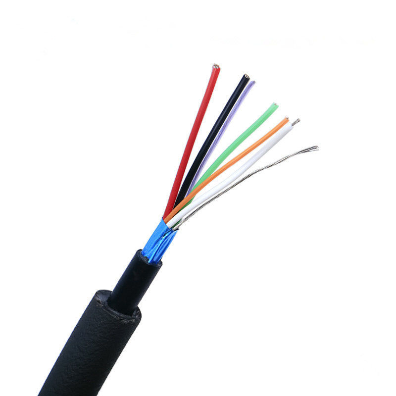 Cable flottant multicore personnalisé avec flottabilité étanche et conducteur de cuivre en fer blanc pour la tige sous-marine ROV
