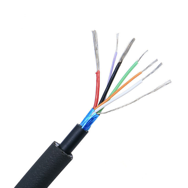 Cable flottant multicore personnalisé avec flottabilité étanche et conducteur de cuivre en fer blanc pour la tige sous-marine ROV