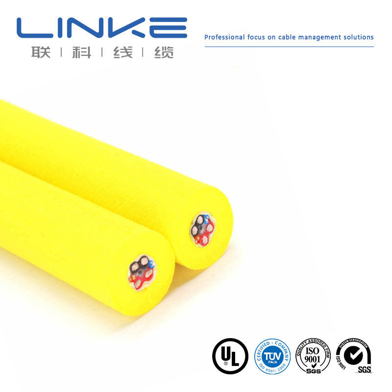 Cable de base en cuivre flottant sous-marin avec enveloppe en mousse PUR