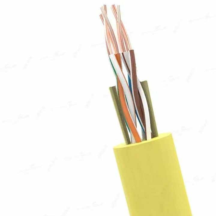 Cable sous-marin flottant léger avec noyau en cuivre et enveloppe en mousse PUR