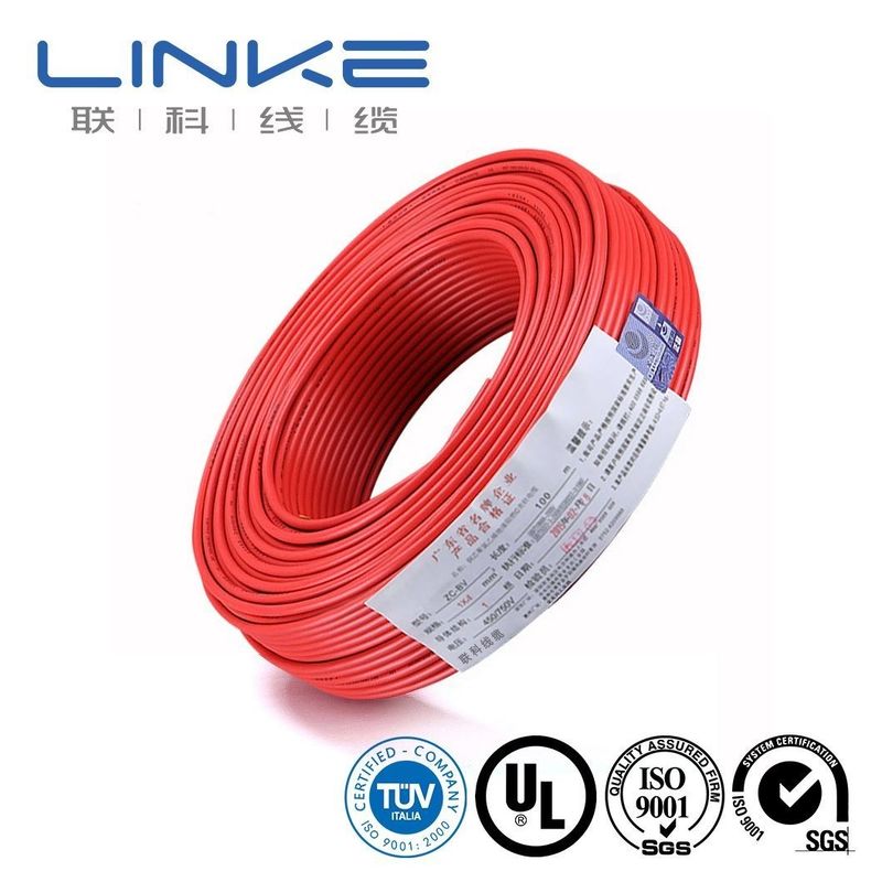 Matériau de fil rond isolé 4 noyau câble électrique blindé souterrain câble à haute température en téflon