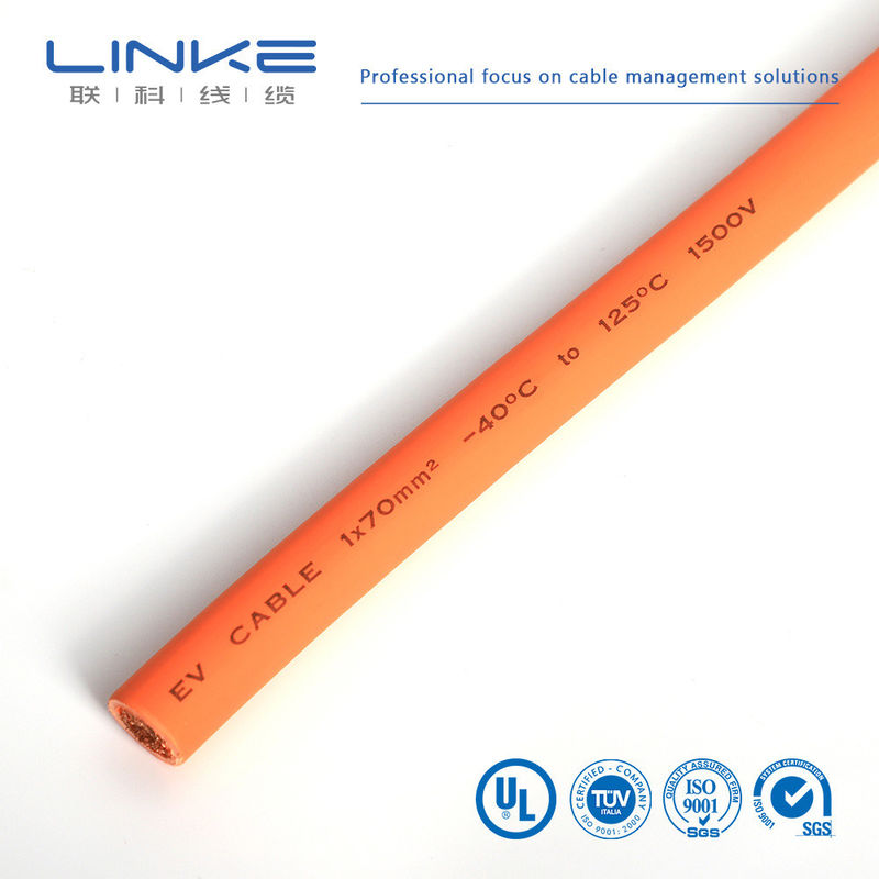 Chaîne de stockage d'énergie haute tension câble XLPE isolé avec matériau en PVC enveloppe câble de chargeur EV