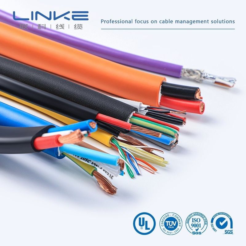 Cable électrique à haute tension à haute température non blindé 1500V pour la construction