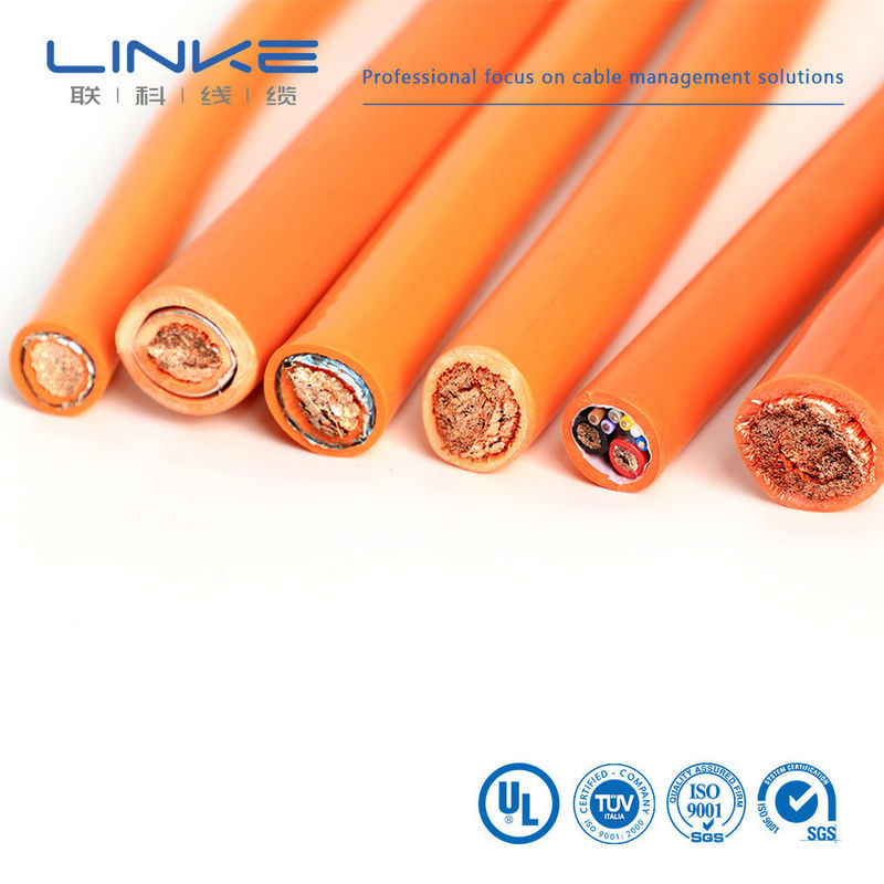 Cable HV électrique à haute tension Fil non blindé à haute température 1500V XLPE