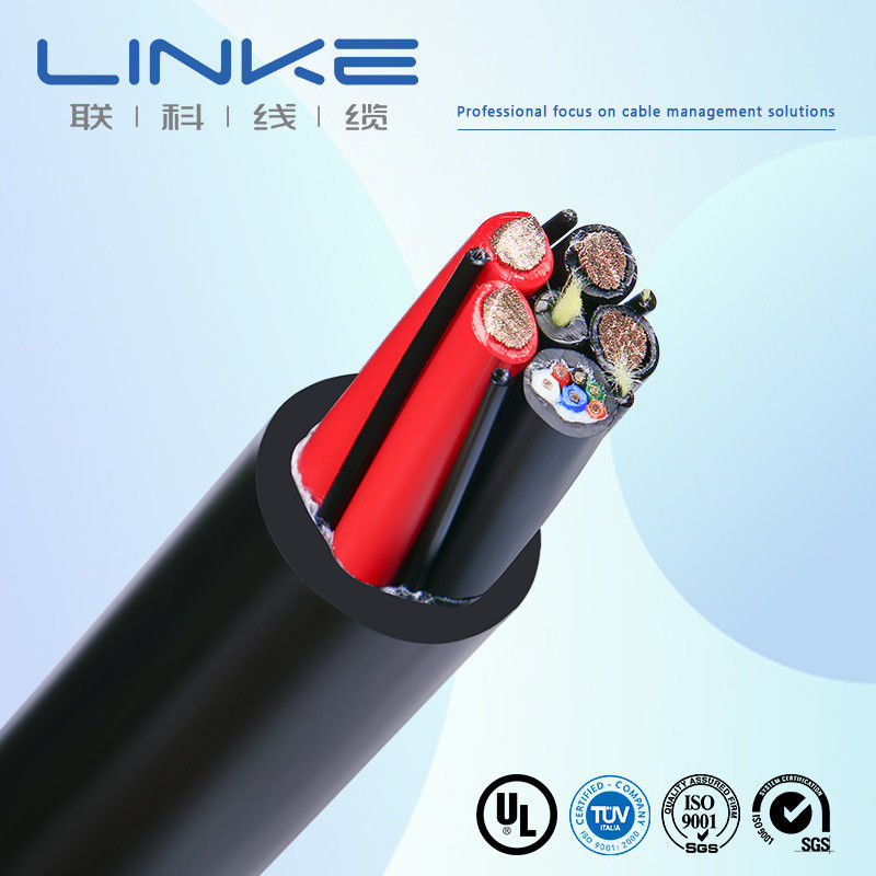 Cable sous-marin pour pompe submersible Cable de commande industrielle Cable ignifuge Cable isolant haute pression