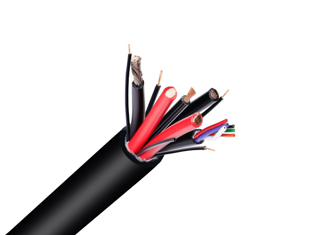 Cable sous-marin pour pompe submersible Cable de commande industrielle Cable ignifuge Cable isolant haute pression