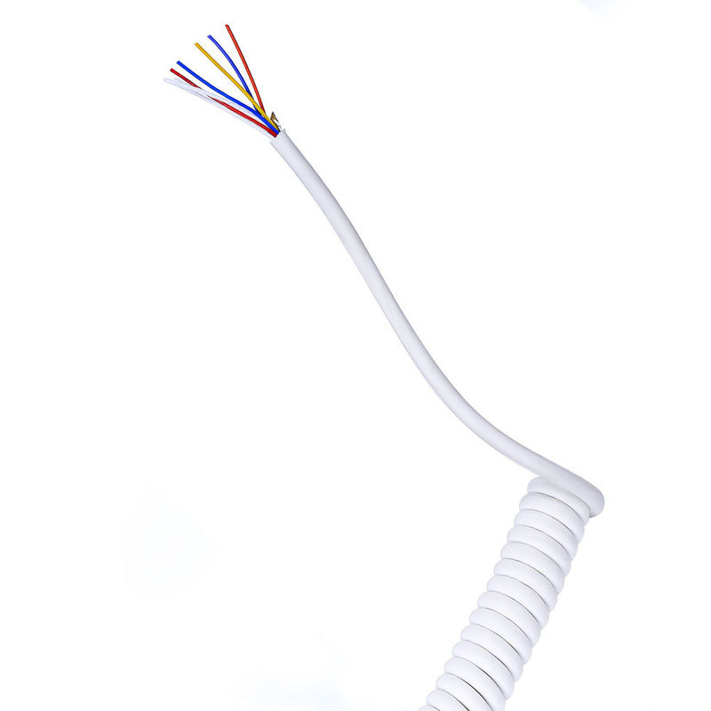 Cable de commande industrielle personnalisé pour le traitement de haute puissance Cable en spirale OEM avec certification UL