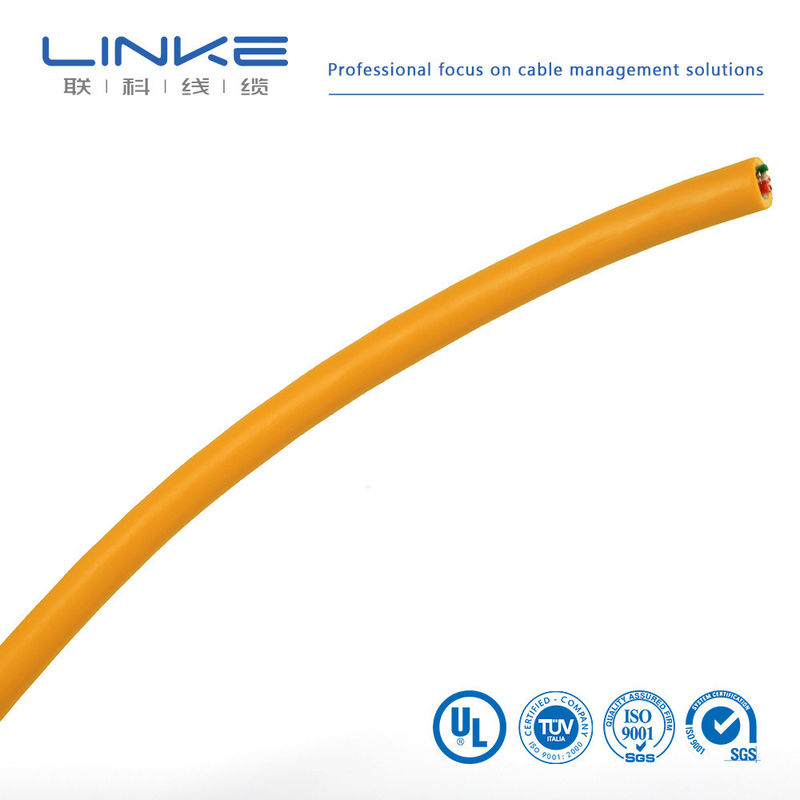 CAT5e UTP LAN Cable CCA 1000 ft Jaune Remplisseur optionnel Monnaie américaine US Solid Yellow