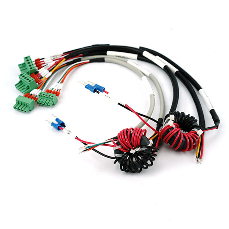 Cable électrocardiogramme électrocardiogramme en cuivre en ferraille à plusieurs conduits pour la surveillance médicale du signal haute tension