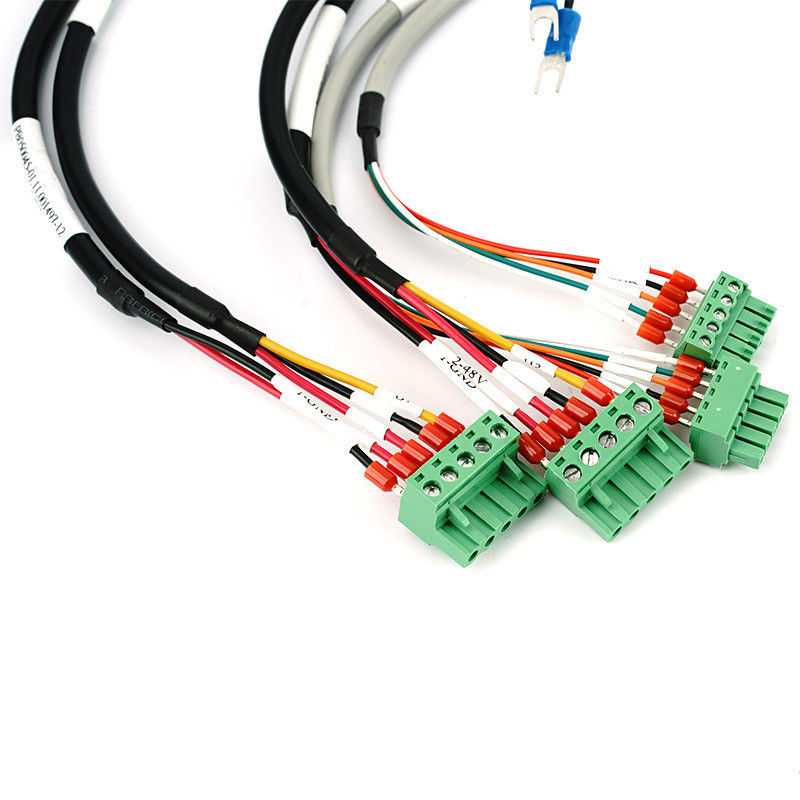 Cable électrocardiogramme électrocardiogramme en cuivre en ferraille à plusieurs conduits pour la surveillance médicale du signal haute tension