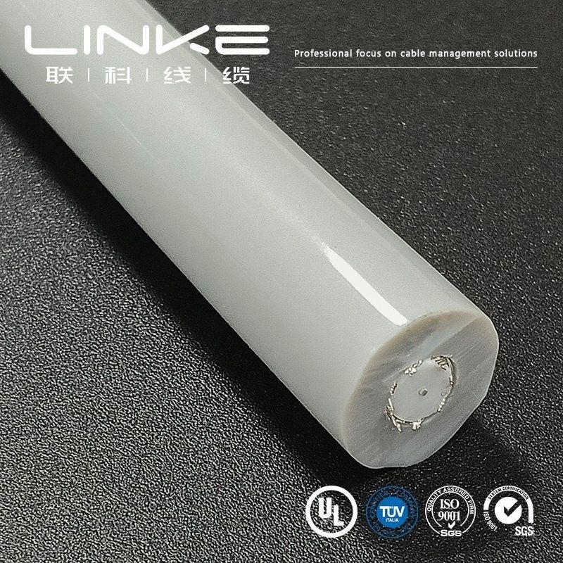 Cable médical en caoutchouc de silicone à tension de 1000 V pour équipement médical
