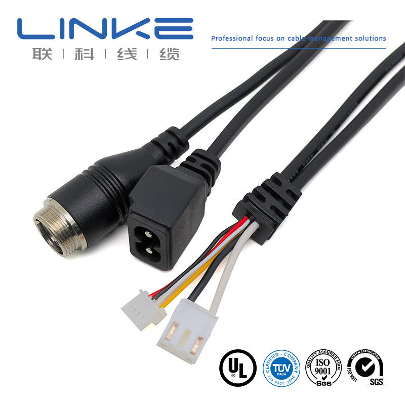 Cable médical enroulé plat et parallèle rond personnalisé pour câblage à haute tension