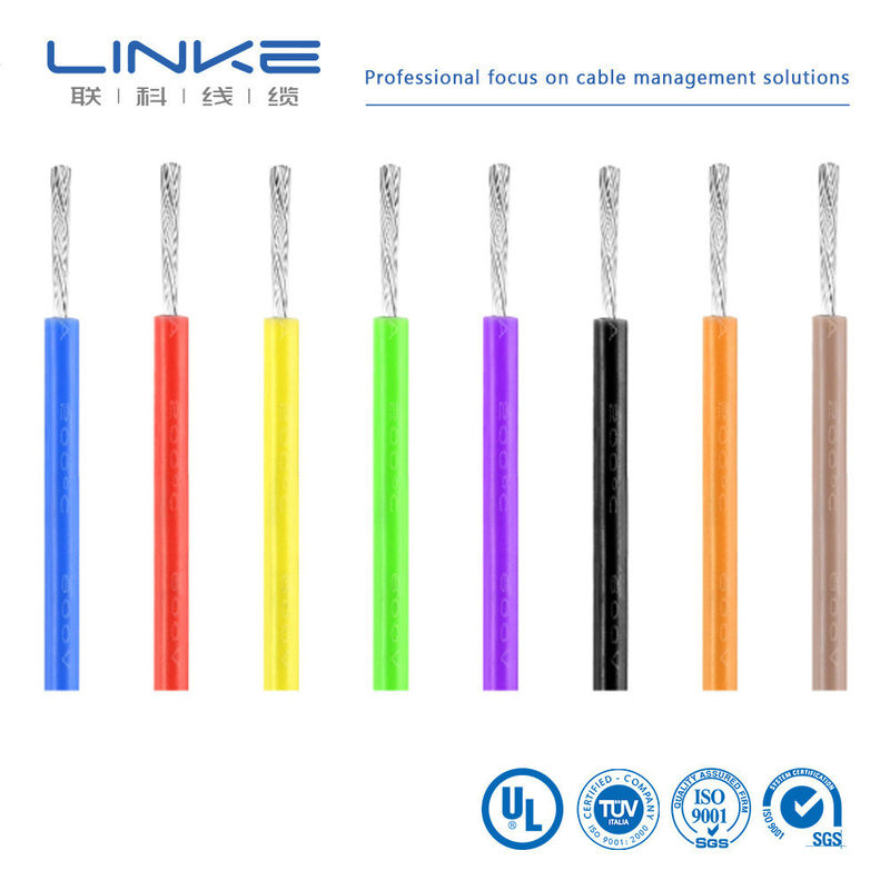 Cable isolant en PVC flexible UL1569 avec 300V à température nominale de 105°C et conducteur de cuivre en filets
