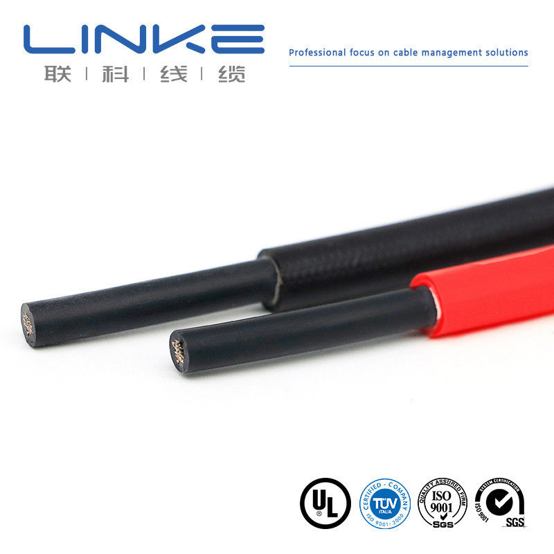 Cable d'alimentation de stockage d'énergie personnalisé 1000V 60A 100A 120A certifié UL TUV avec 600V/1000V CC pour les applications photovoltaïques solaires