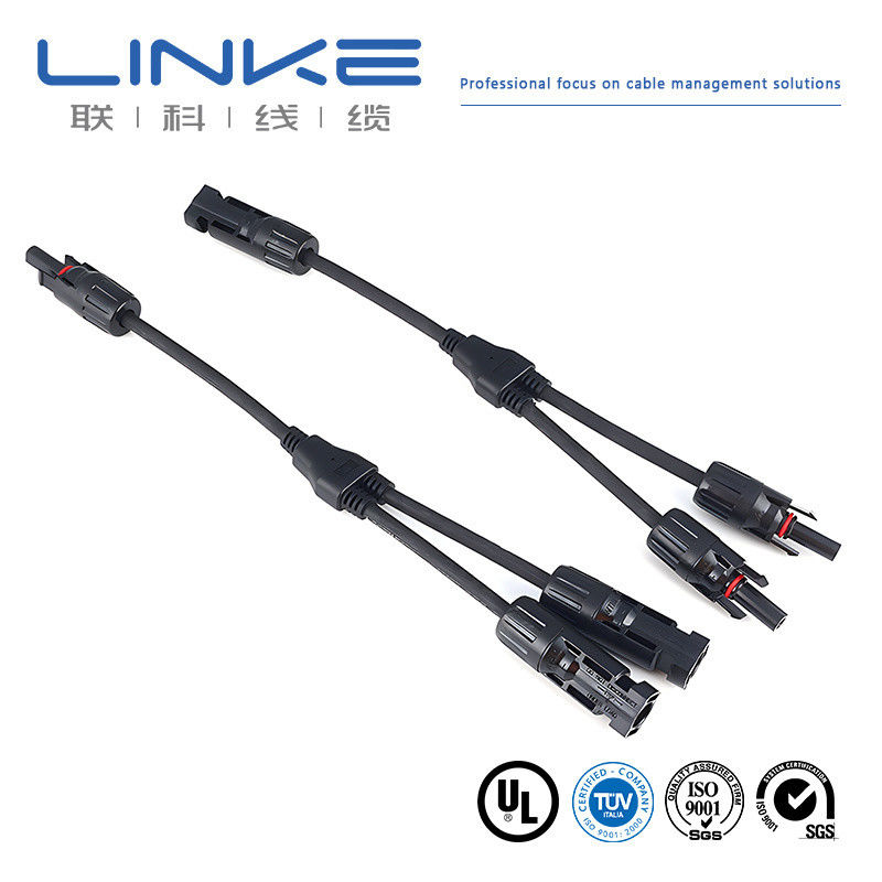 Cable photovoltaïque isolant XLPE avec noyau de cuivre en conserve pour applications de stockage d'énergie solaire de 600 V/1000 V