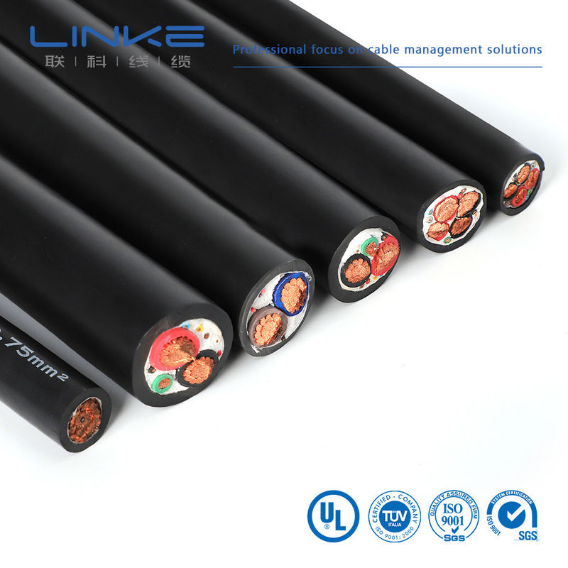 Cable d'alimentation haute tension avec conducteur de cuivre et isolation en PVC pour les applications de véhicules électriques solaires de 300 à 600 V
