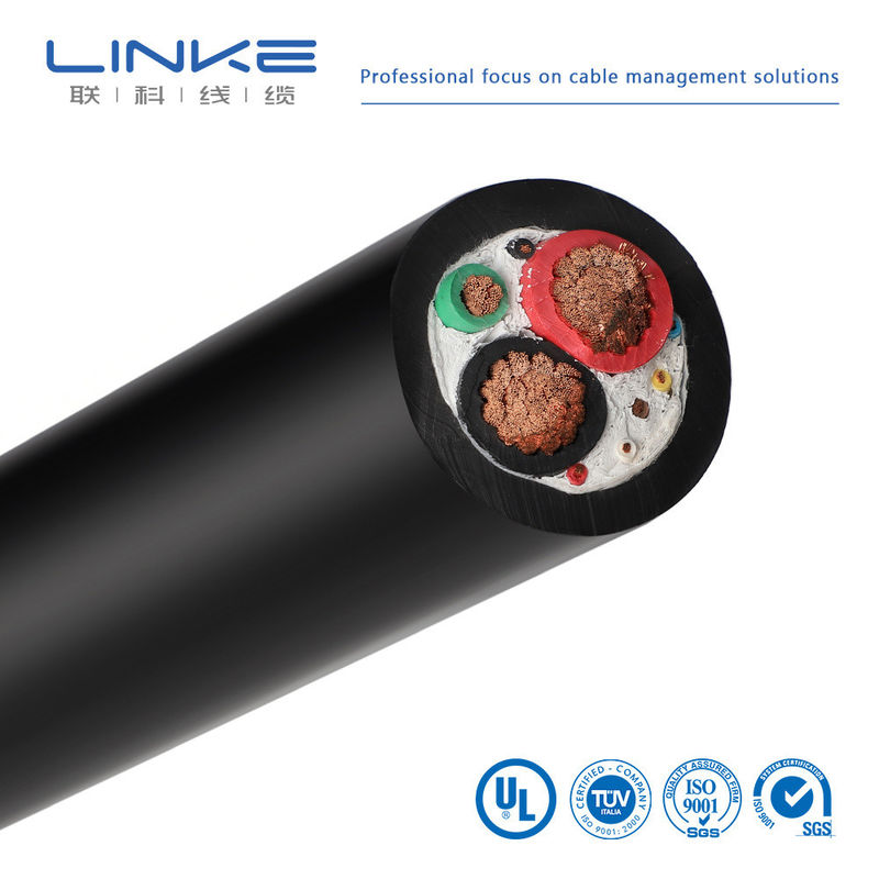Cable d'alimentation pour le stockage de l'énergie du conducteur de cuivre pour la batterie du véhicule électrique
