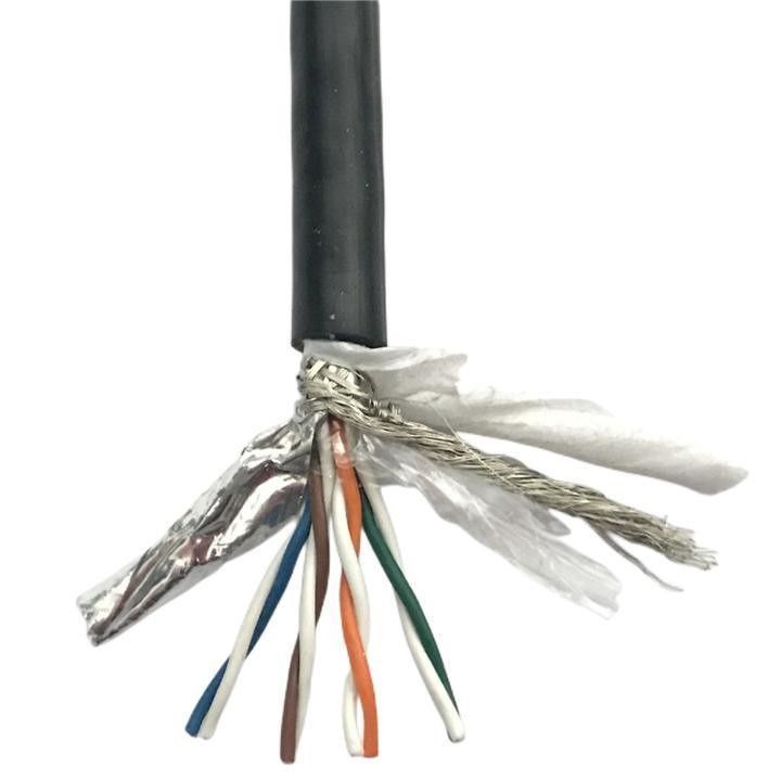 Cable composite hautement flexible personnalisé Cat 5 Cable de réseau en cuivre pour centrale électrique