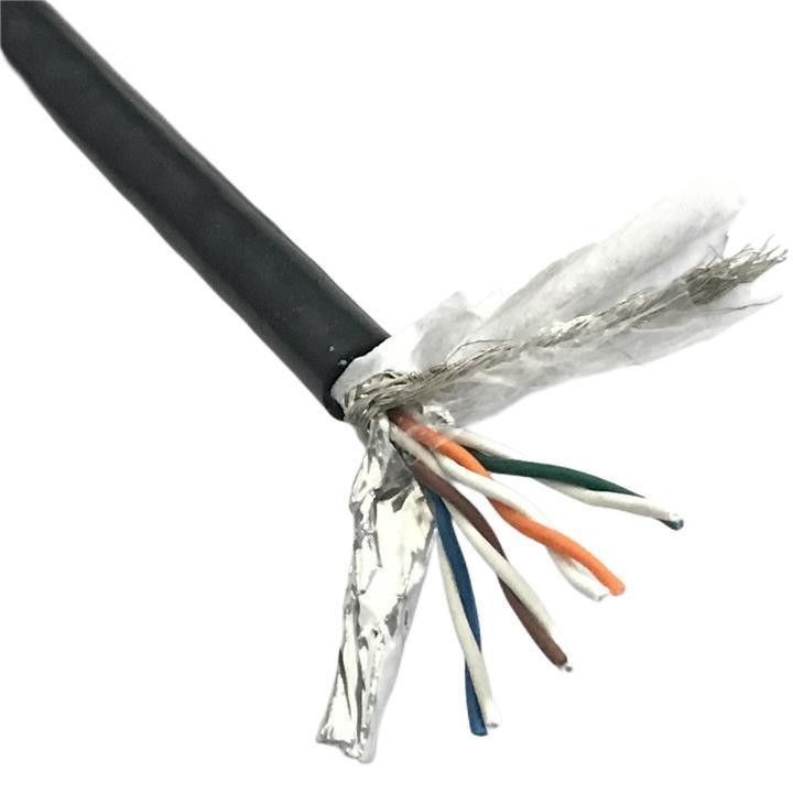 Cable composite hautement flexible personnalisé Cat 5 Cable de réseau en cuivre pour centrale électrique