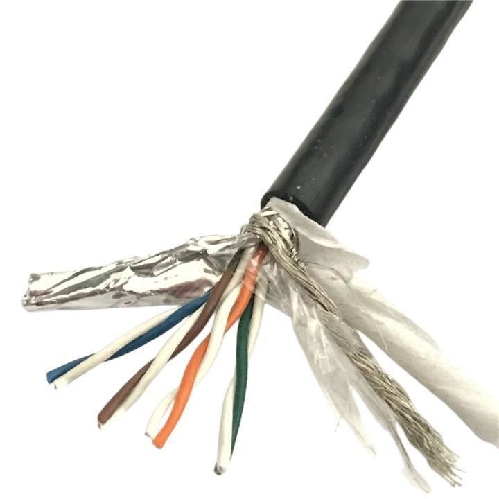 Cable composite hautement flexible personnalisé Cat 5 Cable de réseau en cuivre pour centrale électrique