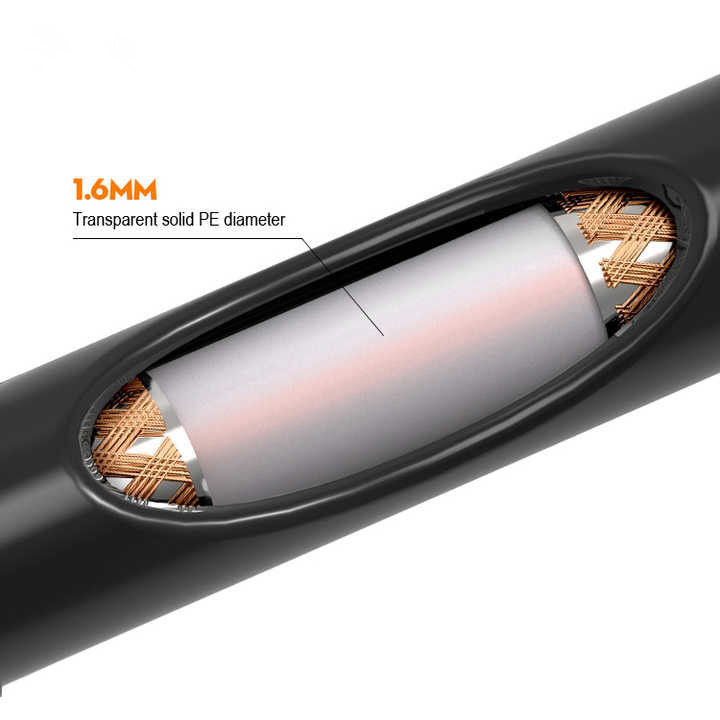 Câble informatique multiconducteur blindé tressé avec conducteur en cuivre étamé 24-28 AWG, gaine en PVC UL20276