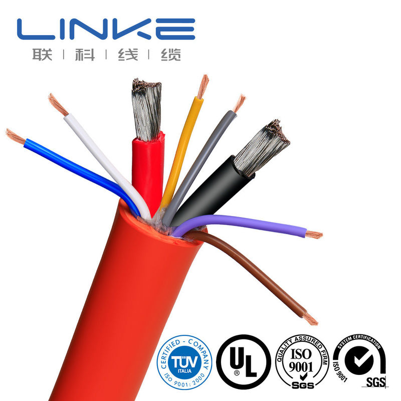 Cable de recharge électrique 450/750V certifié TUV avec conducteur en cuivre en conserve pour la recharge CA