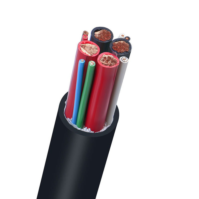 Matériau de gaine de PVC personnalisation câble de suivi servo pour et automobile câble de nouvelle énergie haute tension