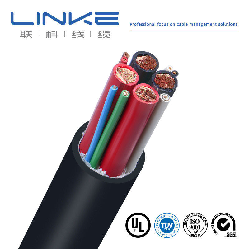 Matériau de gaine de PVC personnalisation câble de suivi servo pour et automobile câble de nouvelle énergie haute tension