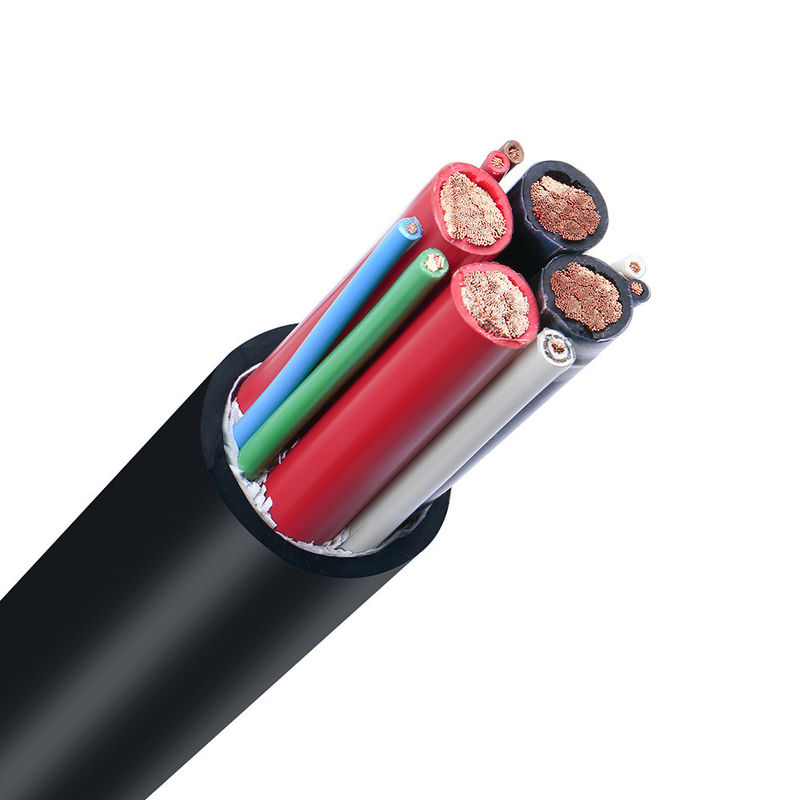 Matériau de gaine de PVC personnalisation câble de suivi servo pour et automobile câble de nouvelle énergie haute tension