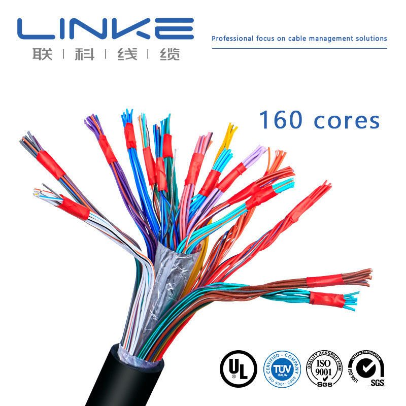 Cable de commande flexible à noyau multicore isolé en PVC industriel avec noyau de fil de cuivre en conserve
